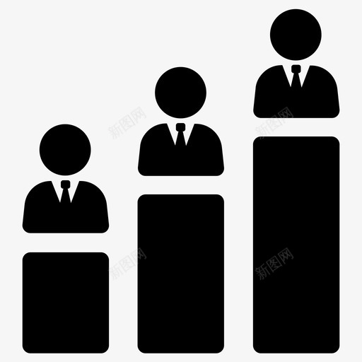 等级管理组织图标svg_新图网 https://ixintu.com 等级 管理 组织 结构
