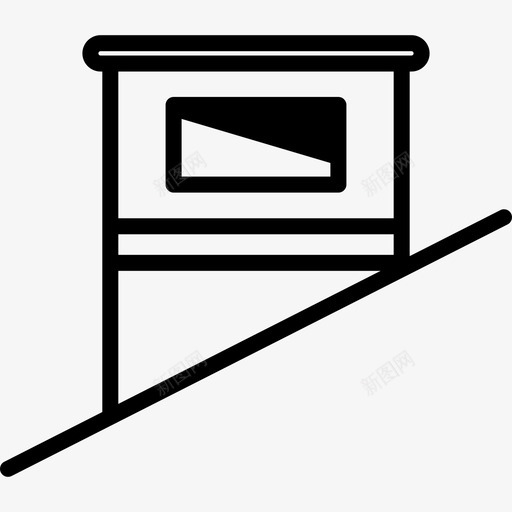 攀登电梯技术运输线路图标svg_新图网 https://ixintu.com 技术 攀登电梯 运输线路