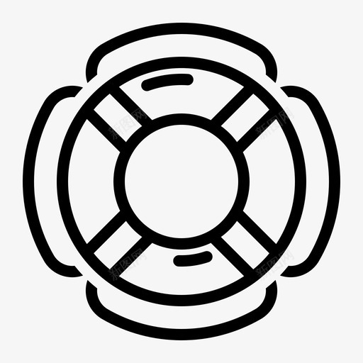 救生圈浮子安全图标svg_新图网 https://ixintu.com 安全 安全设备和防护用品 救生圈 浮子