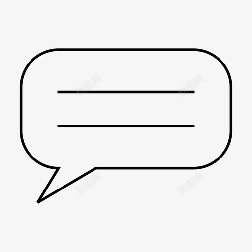 评论聊天工作图标svg_新图网 https://ixintu.com 工作 聊天 评论