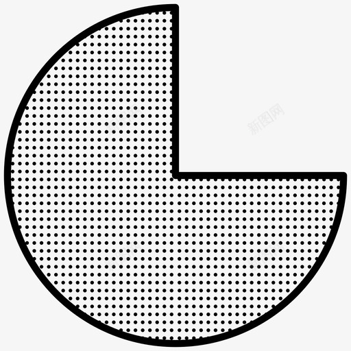 圆圈表情符号虚线形状图标svg_新图网 https://ixintu.com 圆圈 虚线形状 表情符号