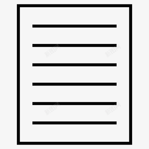 报告文件纸张图标svg_新图网 https://ixintu.com 出版物 报告 文件 纸张 通讯和媒体