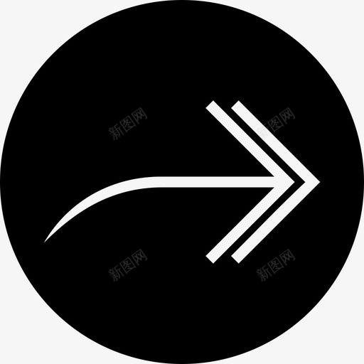 发送方向退出图标svg_新图网 https://ixintu.com 共享 发送 右箭头 方向 退出