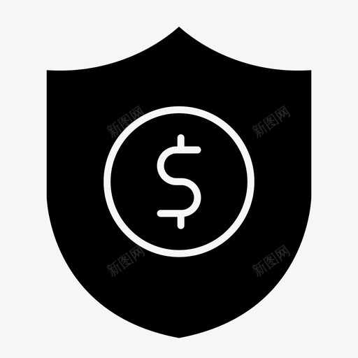 资金保护商业金融图标svg_新图网 https://ixintu.com 商业 资金保护 金融 金融稳健