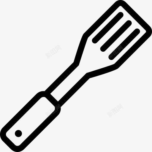 抹刀烹饪食物图标svg_新图网 https://ixintu.com 厨房 抹刀 烹饪 生产线 食物