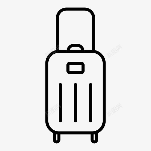 采购产品旅行袋旅行袋时尚图标svg_新图网 https://ixintu.com 手提箱 旅行袋 时尚 行李 行李线 采购产品旅行袋