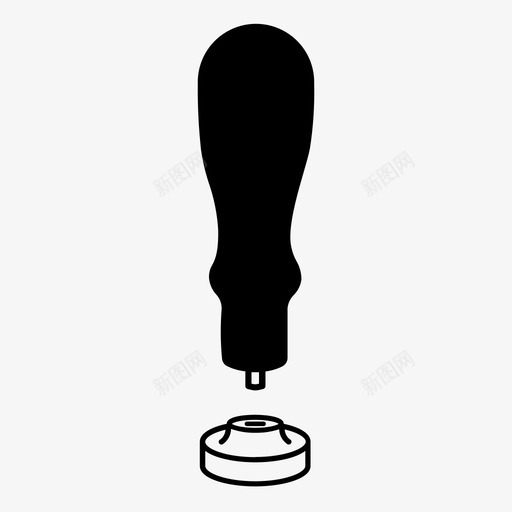 蜡印分离封口机蜡印图标svg_新图网 https://ixintu.com 封口机 蜡印 蜡印分离