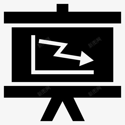 演示文稿董事会业务演示文稿图标svg_新图网 https://ixintu.com 业务报告 业务演示文稿 利润降低 图表降低 演示文稿 董事会