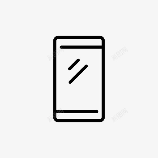 移动通信通信设备图标svg_新图网 https://ixintu.com 电话 移动 通信 通信设备