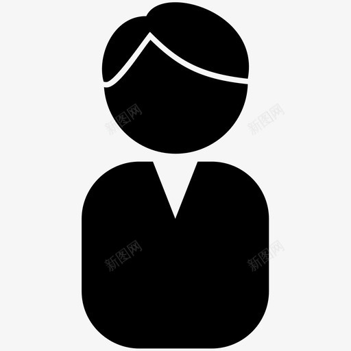 化身人用户图标svg_新图网 https://ixintu.com 人 化身 用户
