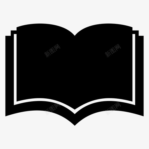 读书学习打开书图标svg_新图网 https://ixintu.com 学习 打开书 读书 阅读