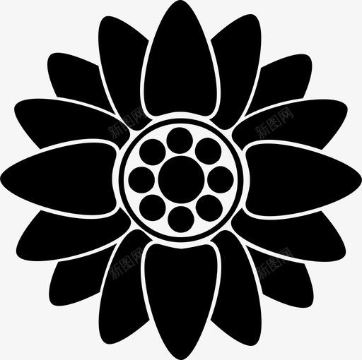 向日葵美丽花圃图标svg_新图网 https://ixintu.com 向日葵 美丽 芬芳 花圃