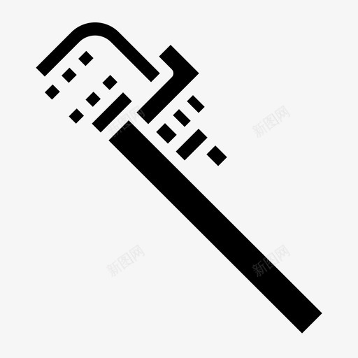 螺丝刀工业工具图标svg_新图网 https://ixintu.com 工业 工业固体 工具 扳手 螺丝刀