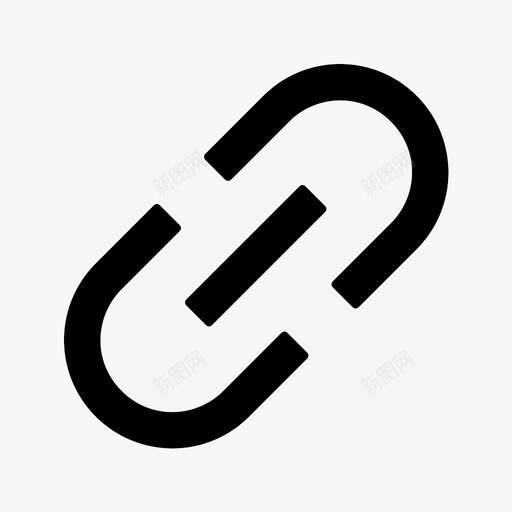 链接绑定链图标svg_新图网 https://ixintu.com 绑定 超链接 连接 链 链接