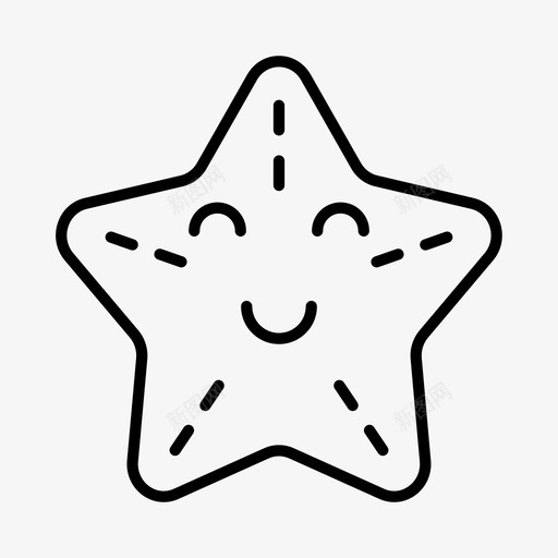 海星动物水族馆图标svg_新图网 https://ixintu.com 动物 水族馆 水生 海星 海洋