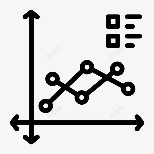 财务分析图表图标svg_新图网 https://ixintu.com 分析 图表 报告 线条 财务 银行和金融