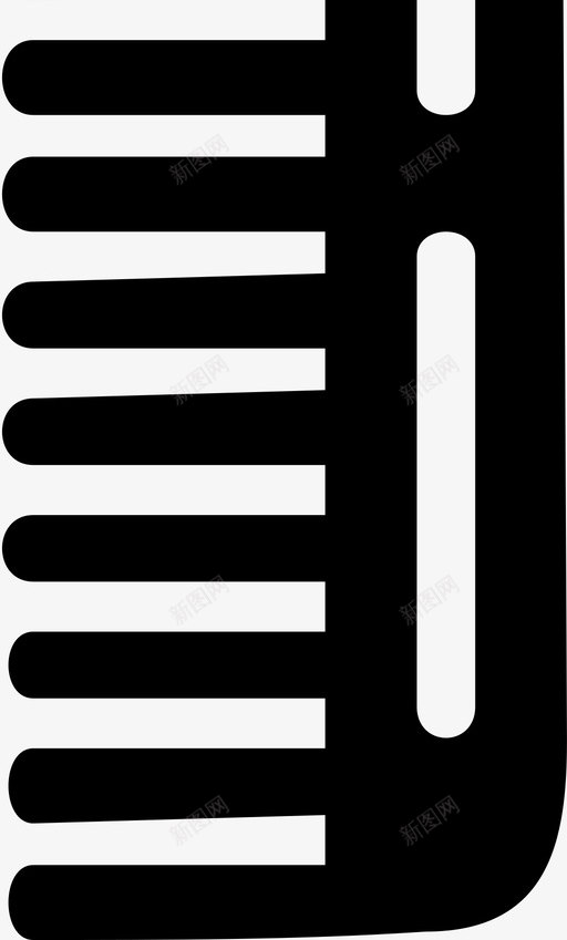 梳子理发师理发店图标svg_新图网 https://ixintu.com 梳子 理发师 理发店