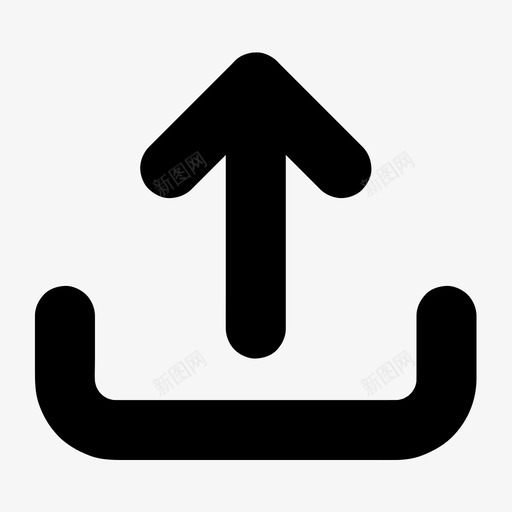 上传箭头备份图标svg_新图网 https://ixintu.com 上传 传输 基本图标所有大小 备份 导出 箭头