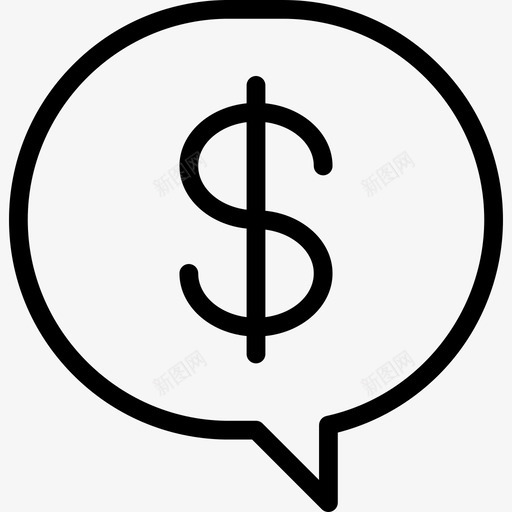 谈金钱谈生意做生意图标svg_新图网 https://ixintu.com 做生意 谈生意 谈金钱