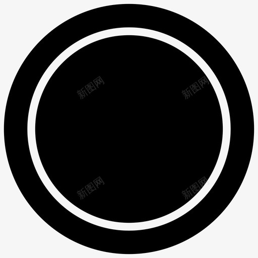 拍照_快门svg_新图网 https://ixintu.com 拍照_快门