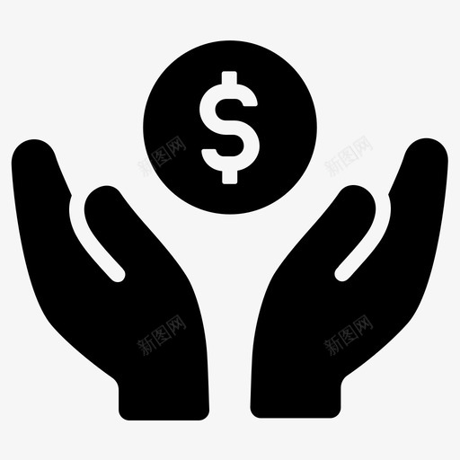 收入薪金工资图标svg_新图网 https://ixintu.com 工资 收入 薪金