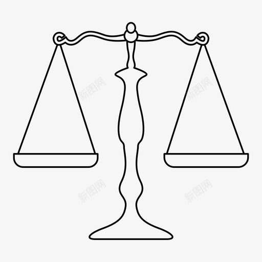 天秤座宫廷体重图标svg_新图网 https://ixintu.com 体重 天秤座 宫廷