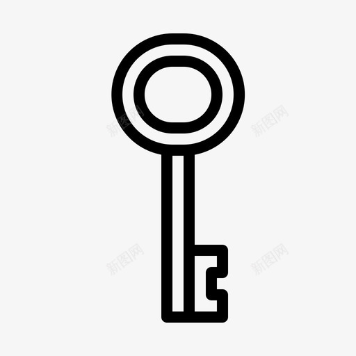 钥匙游戏解锁图标svg_新图网 https://ixintu.com 游戏 解锁 钥匙