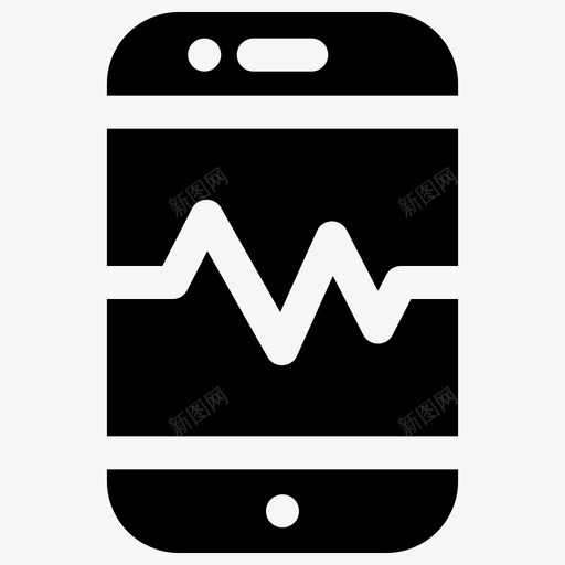 移动状态应用程序运行状况图标svg_新图网 https://ixintu.com 应用程序 电话 移动应用程序 移动状态 运行状况