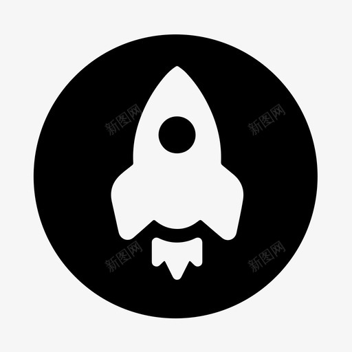 火箭飞速svg_新图网 https://ixintu.com 火箭飞速