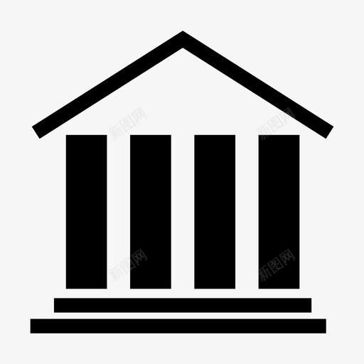 法庭裁决司法图标svg_新图网 https://ixintu.com 冲突 司法 法庭 法院 裁决