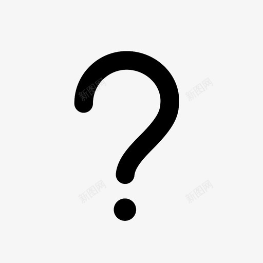 问号常见问题解答帮助图标svg_新图网 https://ixintu.com 帮助 常见问题解答 支持 问号