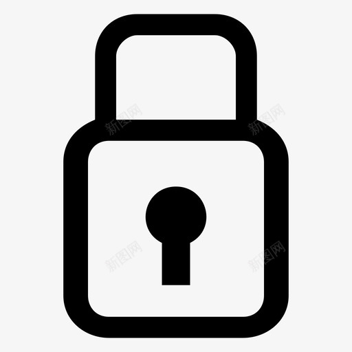 锁锁钥匙密码图标svg_新图网 https://ixintu.com 密码 私人 锁 锁钥匙