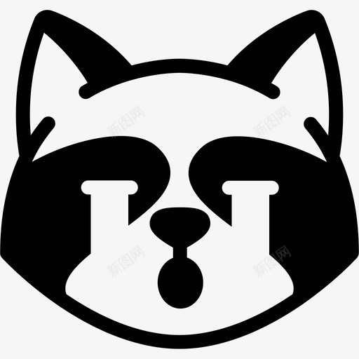 哭表情情绪图标svg_新图网 https://ixintu.com 哭 情绪 感觉 浣熊 浣熊表情线 表情