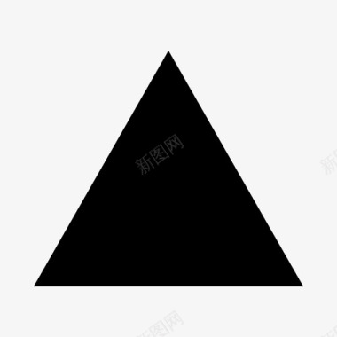 三角形几何图形图像图标图标