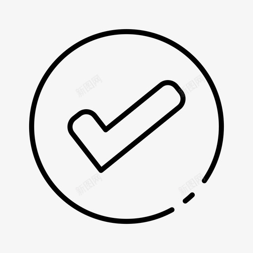 检查表应用程序复选标记图标svg_新图网 https://ixintu.com 复选标记 应用程序 检查表 用户界面 菜单 选项