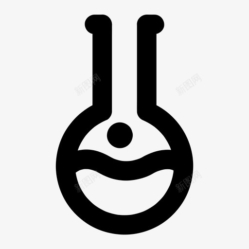 烧杯化学烧瓶图标svg_新图网 https://ixintu.com 佛罗伦萨烧瓶 化学 实验室 所有尺寸的基本图标 烧杯 烧瓶