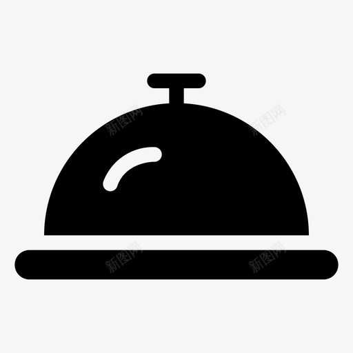 贝尔酒店大堂前台图标svg_新图网 https://ixintu.com 前台 大堂 戒指 贝尔酒店 酒店实心