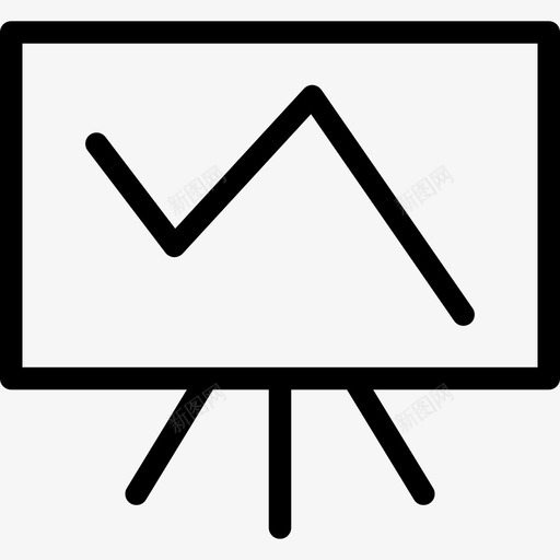 衰退图表陈述图标svg_新图网 https://ixintu.com 图表 衰退 陈述