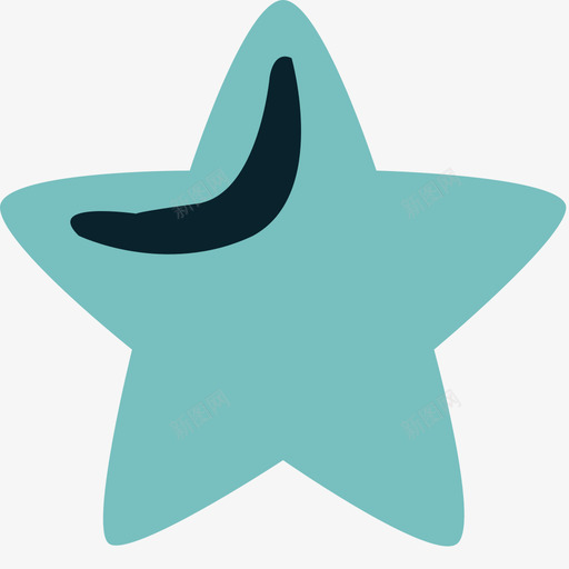星星-黄svg_新图网 https://ixintu.com 星星-黄