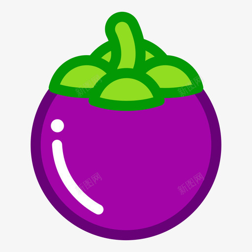 山竹svg_新图网 https://ixintu.com 山竹