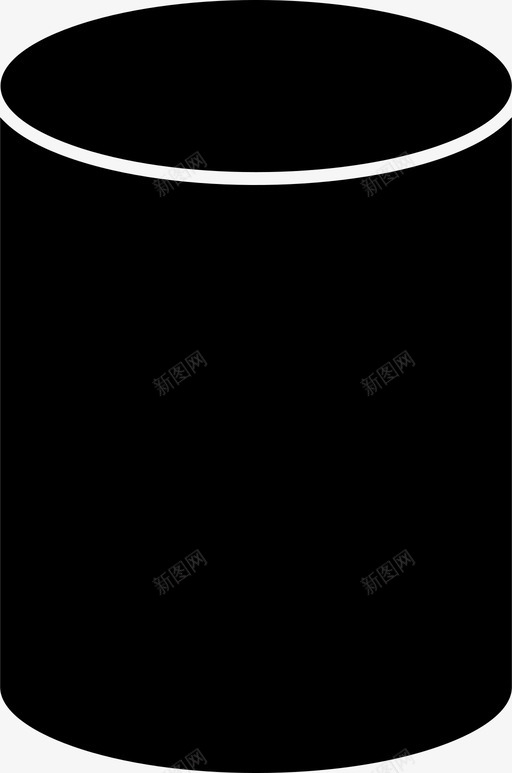 几何体形状管状体图标svg_新图网 https://ixintu.com 几何体 几何体管状体 形状 管状体