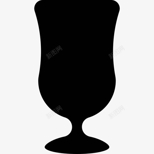 郁金香玻璃食品家居用品图标svg_新图网 https://ixintu.com 家居用品 郁金香玻璃 食品