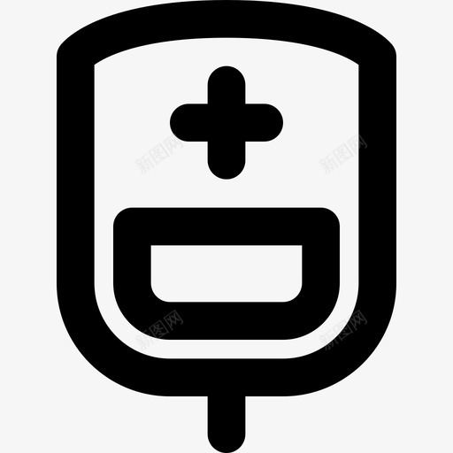 血液健康静脉输液袋图标svg_新图网 https://ixintu.com 健康 医疗 药品 血液 静脉输液袋