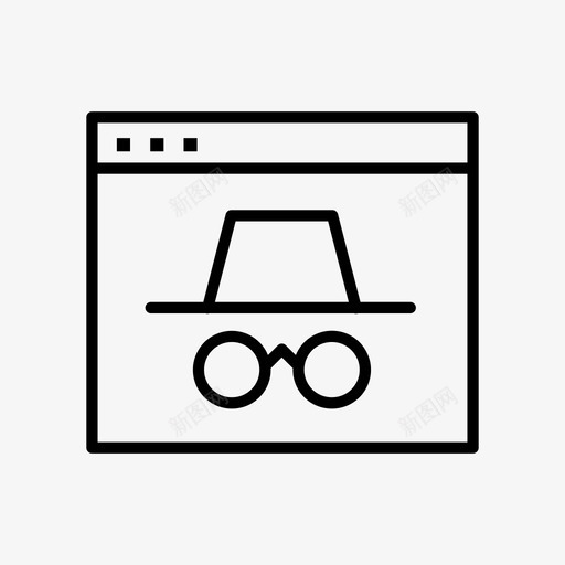 隐姓埋名隐姓埋名模式隐私图标svg_新图网 https://ixintu.com 网站 隐姓埋名 隐姓埋名模式 隐私