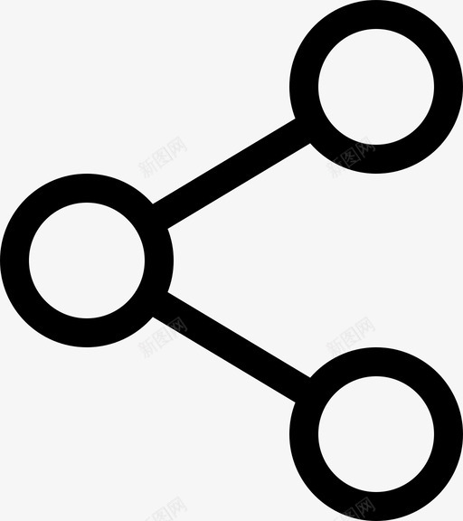 共享连接媒体图标svg_新图网 https://ixintu.com picsonrythin 共享 媒体 社交 网络 连接