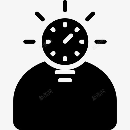 学得快机敏敏锐图标svg_新图网 https://ixintu.com 学得快 敏锐 机敏