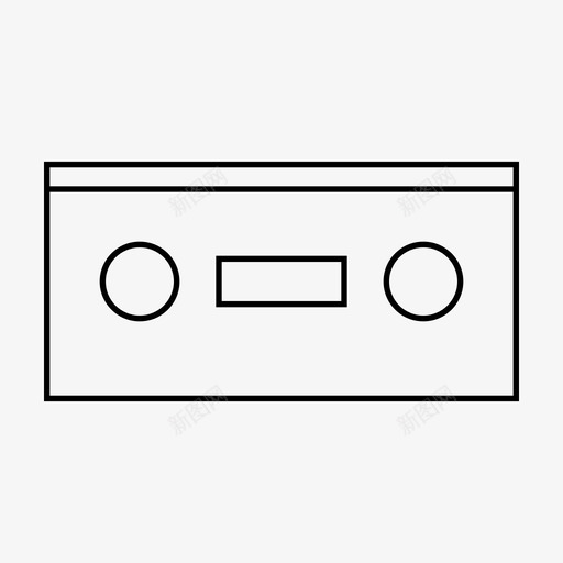 录音带音乐旧音乐图标svg_新图网 https://ixintu.com 婚礼 录音带 旧音乐 派对 音乐