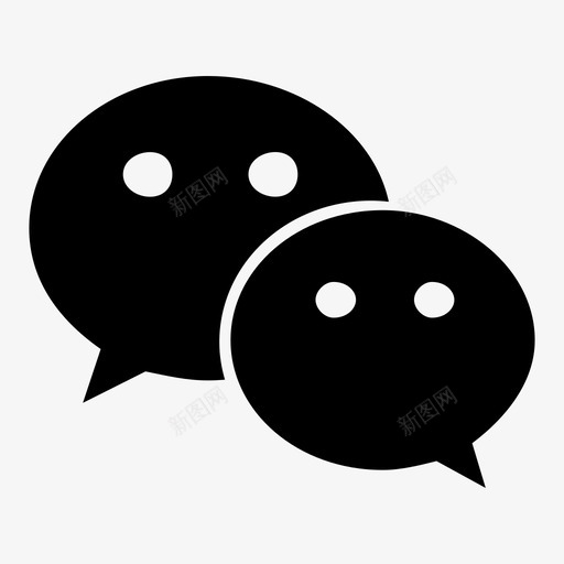 微信svg_新图网 https://ixintu.com 微信 svg-09