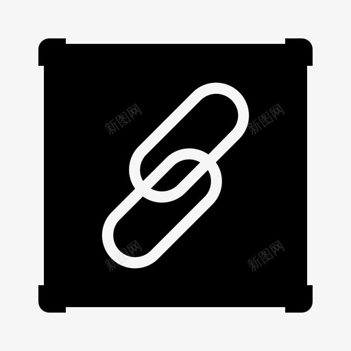 链接建设搜索引擎优化图标svg_新图网 https://ixintu.com 搜索引擎优化 链接建设