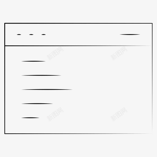手绘网页开发代码图标svg_新图网 https://ixintu.com 手绘网页开发代码